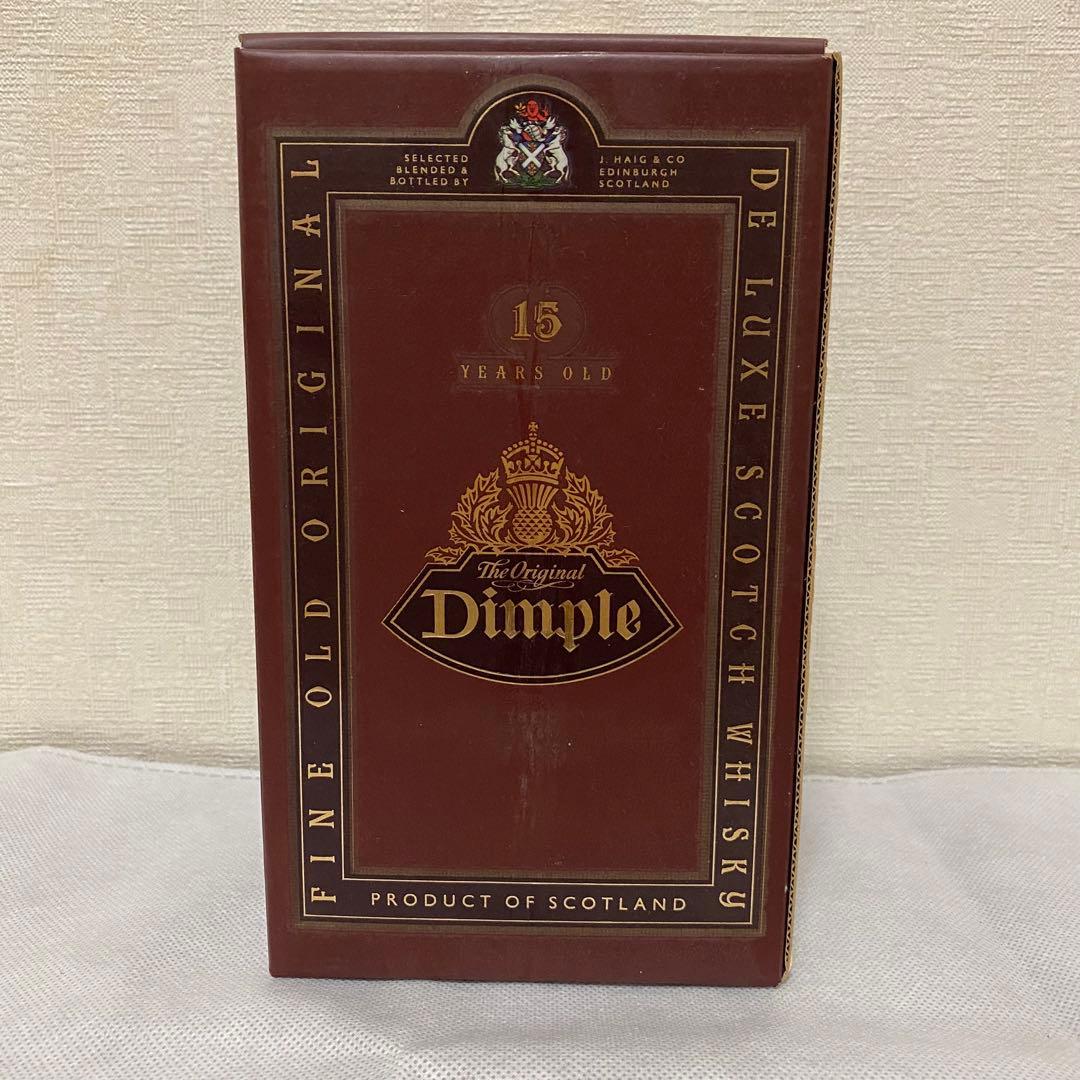 【新品・美品】Dimple 15 Years Old スコッチウイスキー