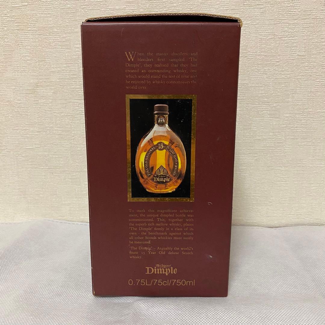 【新品・美品】Dimple 15 Years Old スコッチウイスキー