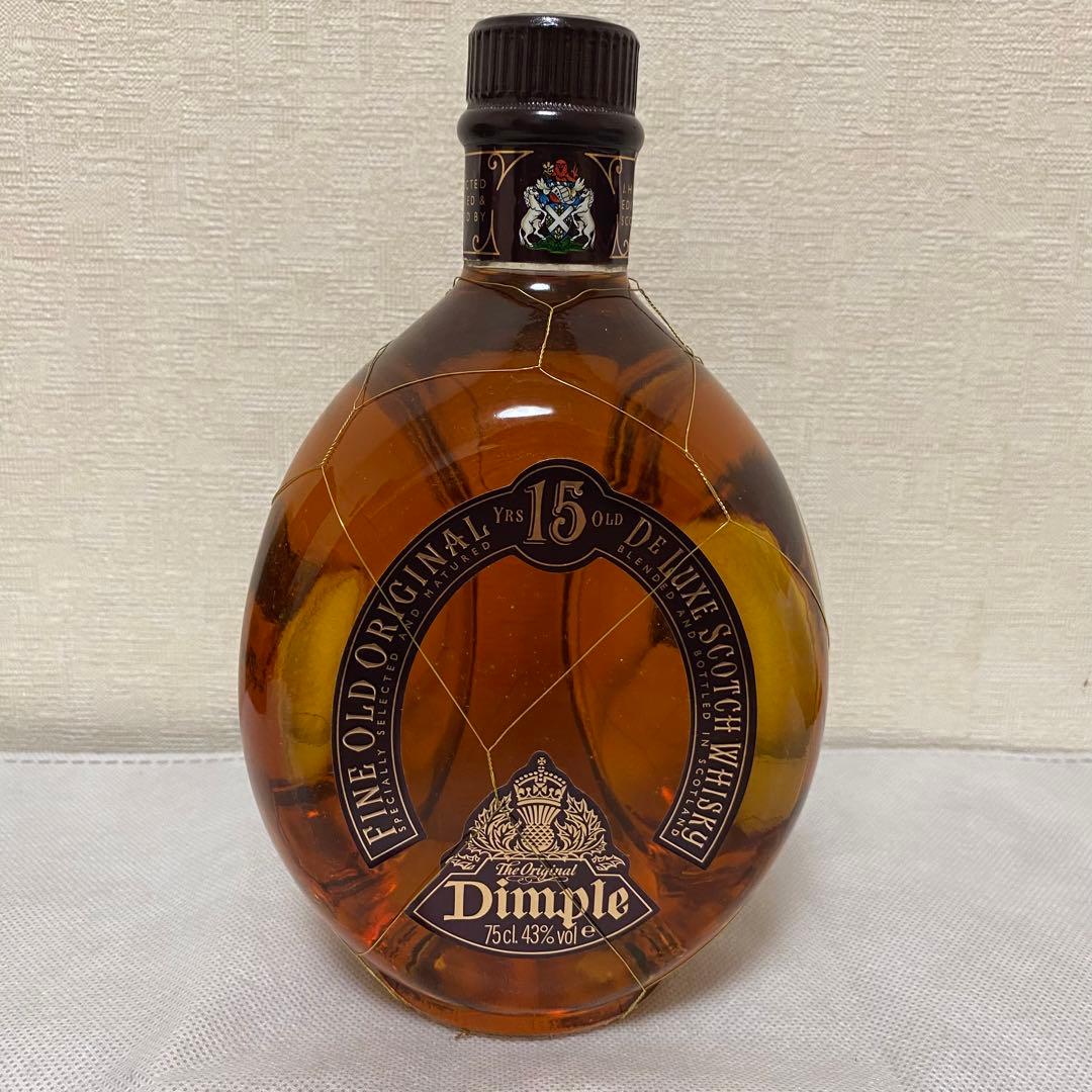 【新品・美品】Dimple 15 Years Old スコッチウイスキー