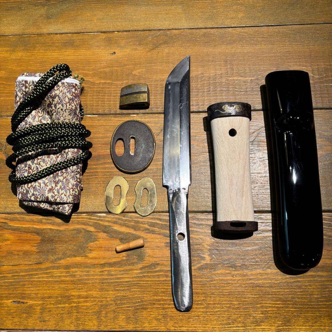 日本刀残欠クラフトナイフNo.91 長光作 拵