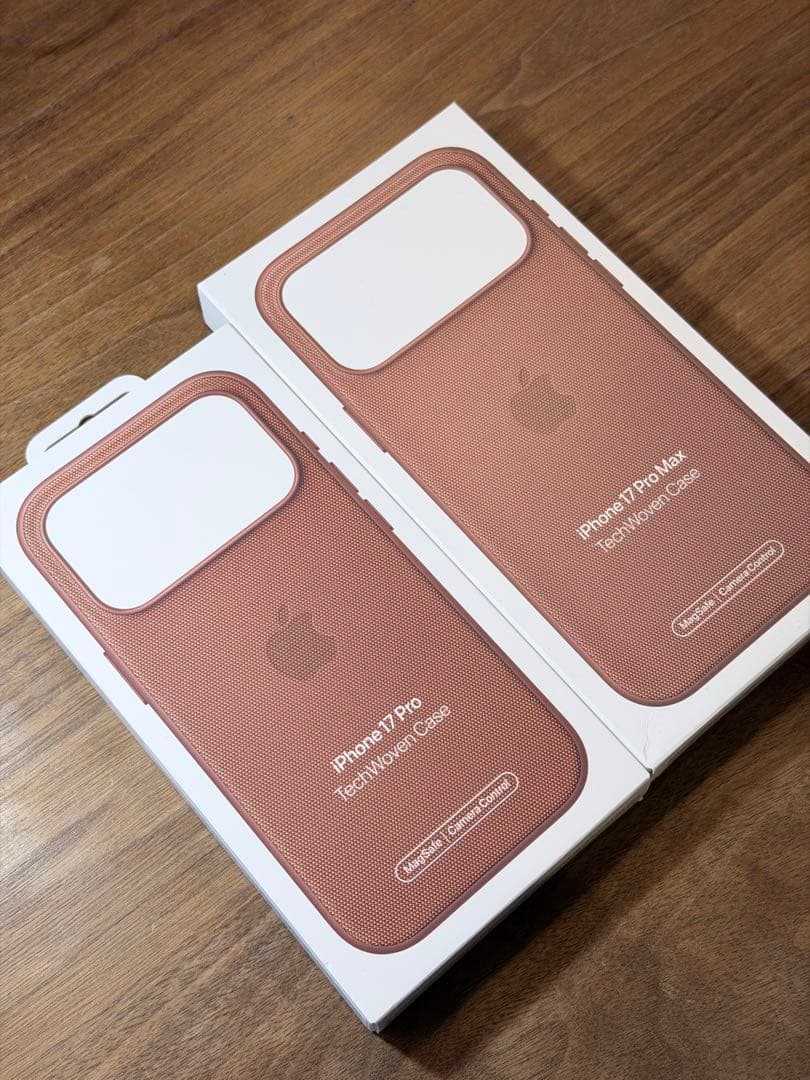 iPhone 17 Pro テックウーブンケース　シエラ　未使用