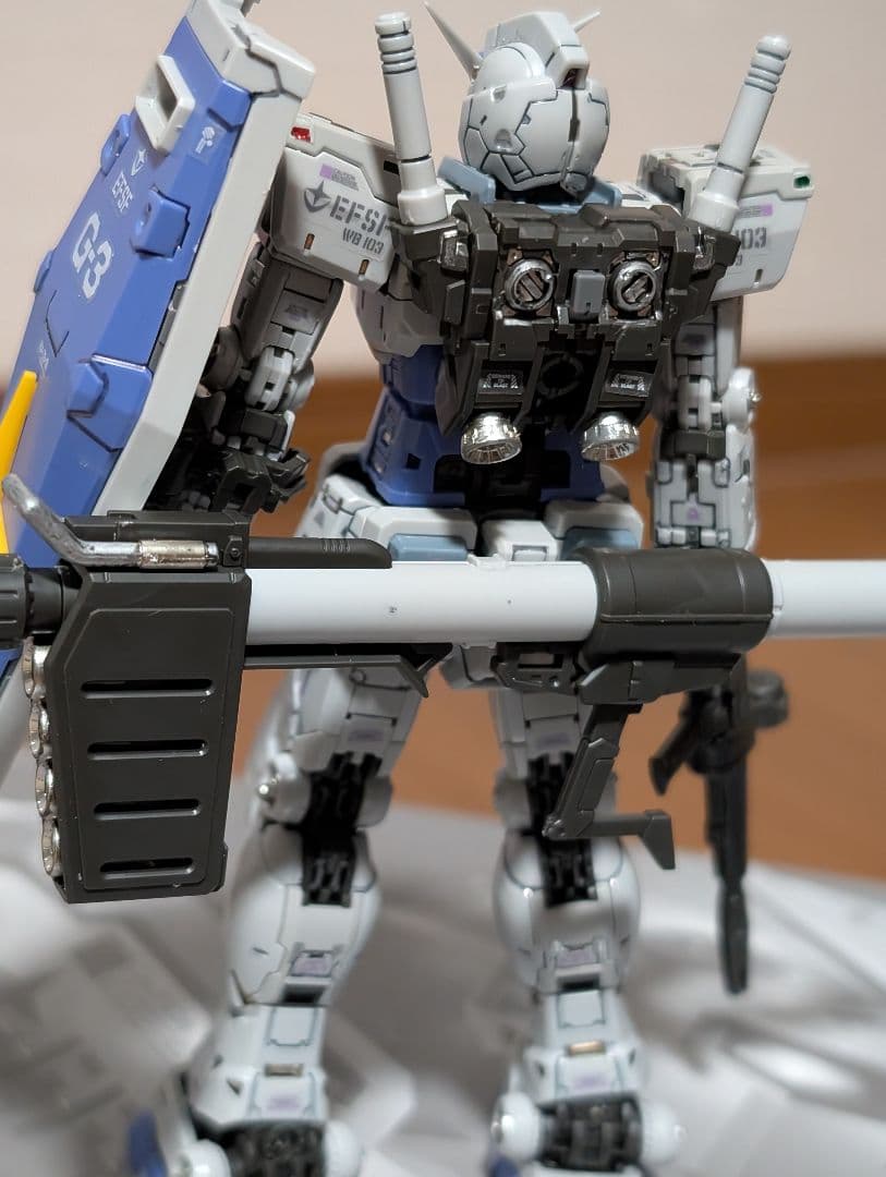 RG 1/144 G−３ガンダムVer.2.0 一部塗装　完成品