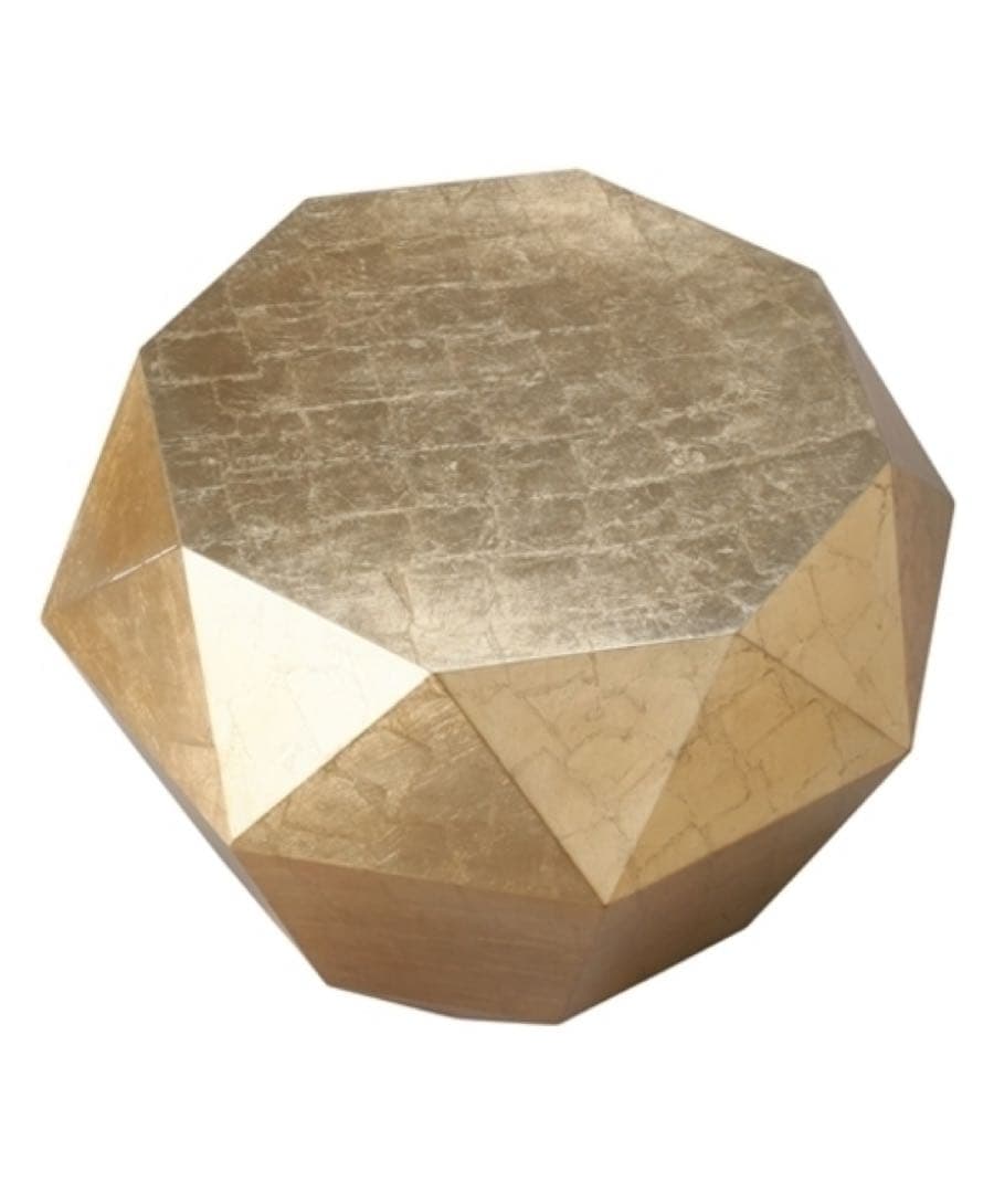 美品　Francfranc ダイヤモンドテーブル ゴールド　フランフラン