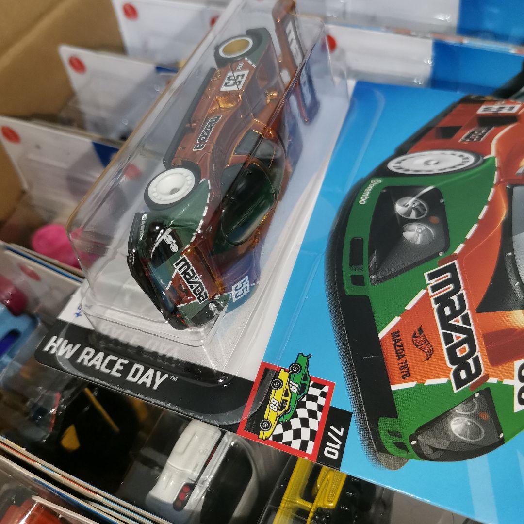 スーパートレジャーハント　ホットウィール MAZDA 787B　STH