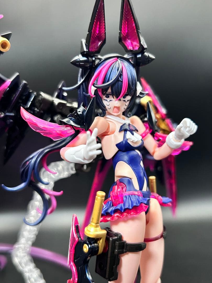 メガミデバイス　デザイアメイデン　レイダー 塗装済み完成品　パラディンデカール