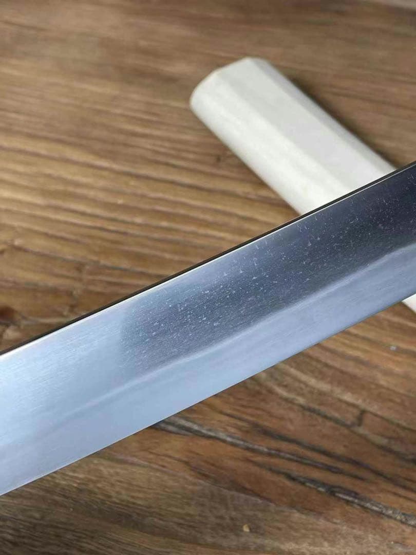 白鞘 平造り 鎧通し 短刀 日本刀 模造刀 鑑賞用 武具 舞踊刀 古兵器