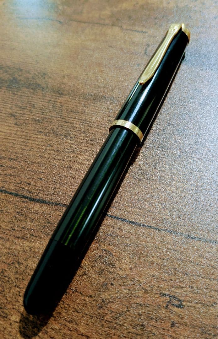 PELIKAN 万年筆 400NN 14金 ヴィンテージ ブラック ゴールド