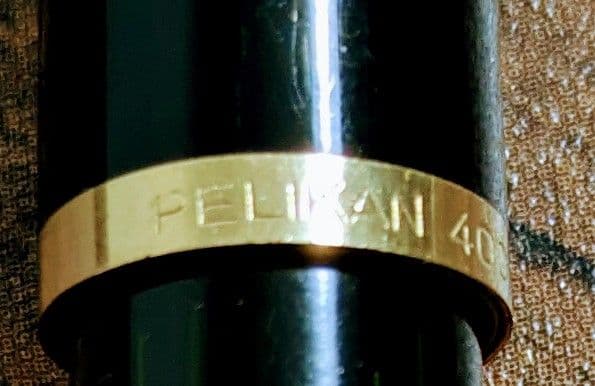 PELIKAN 万年筆 400NN 14金 ヴィンテージ ブラック ゴールド