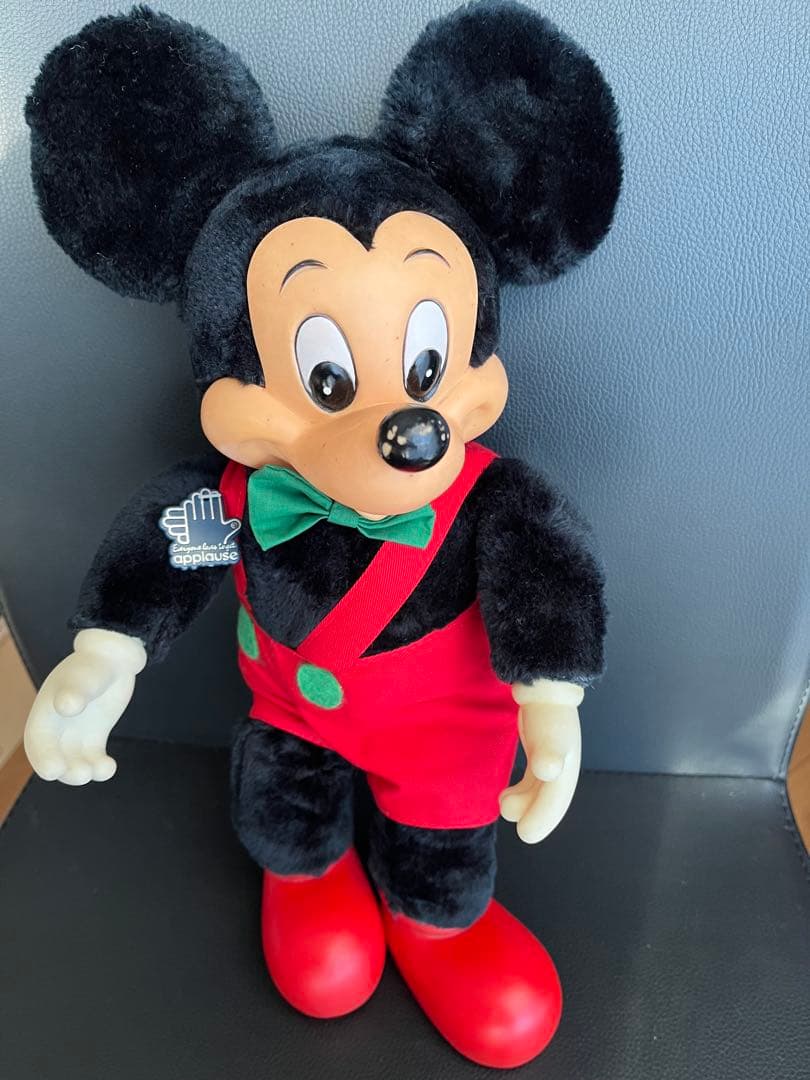 ミッキーマウス　ぬいぐるみ　 LAディズニーランド applause社製