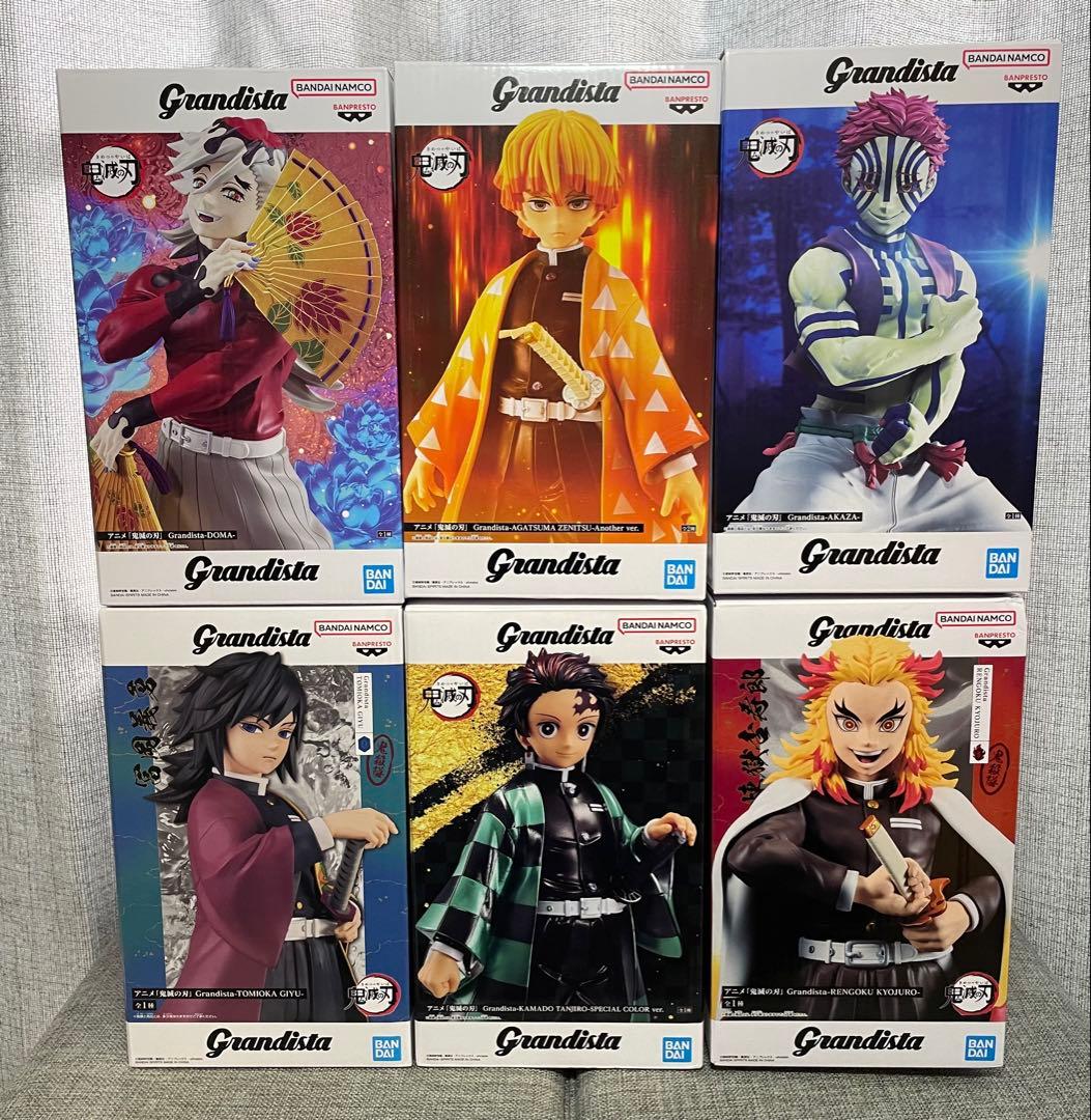鬼滅の刃 グランディスタ フィギュア6個セット