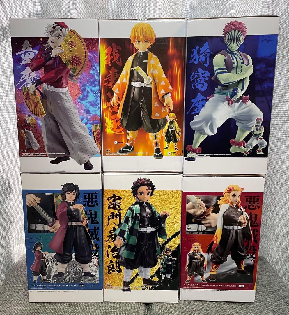 鬼滅の刃 グランディスタ フィギュア6個セット
