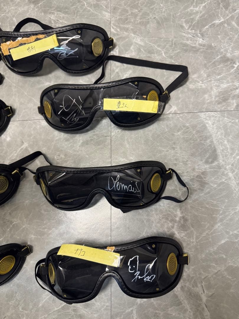 【✴︎激レア】サイン入りゴーグル14個セット　競馬