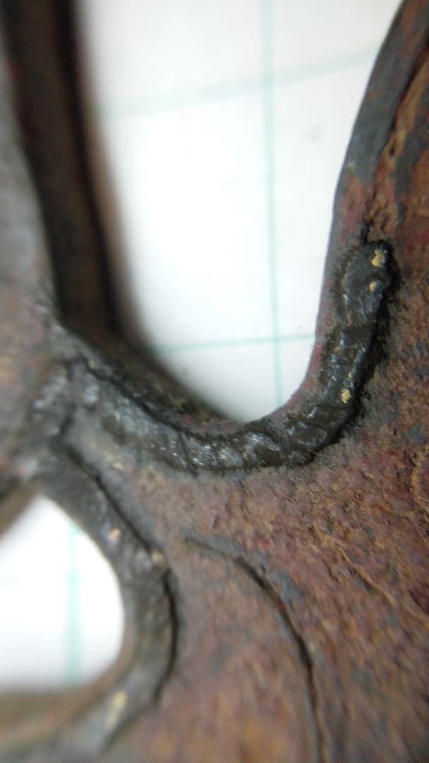 鍔　鉄鍔　アンティーク　骨董　金工　古美術　つば