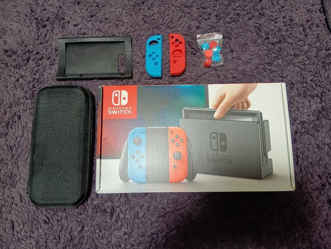 訳あり　Nintendo Switch 本体 ネオンブルー　ネオンレッド