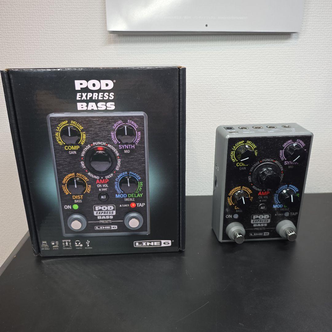 LINE 6 POD Express Bass ベース　エフェクター