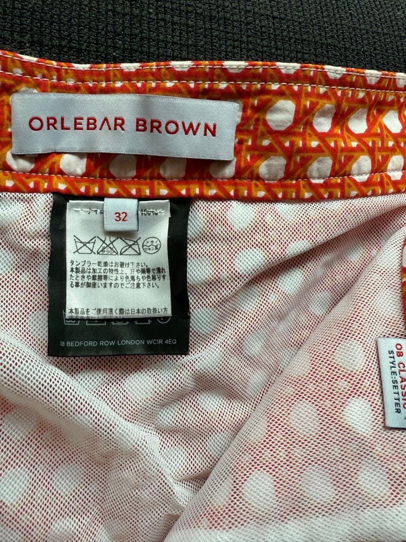 Orlebar Brown オールバーブラウンスイムショートパンツ32