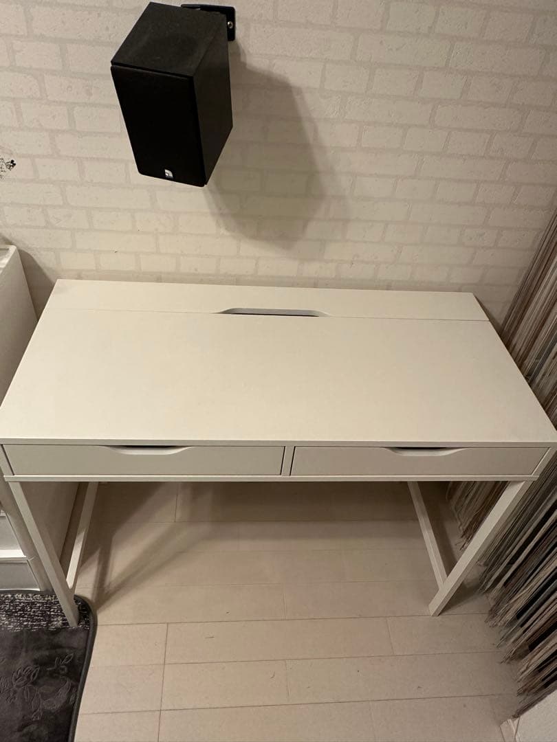 早い者勝ち IKEA ALEX アレクス　ホワイト 100×48cm