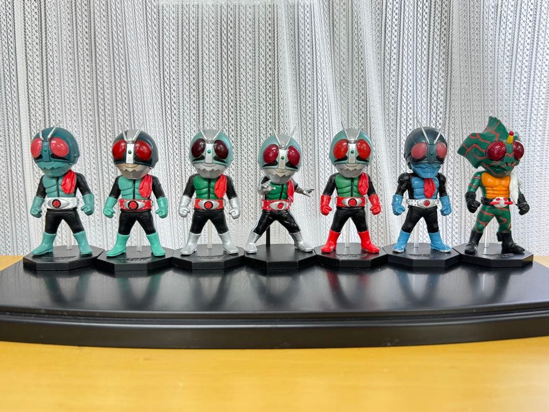 仮面ライダー フィギュアセット 13体＋バイク