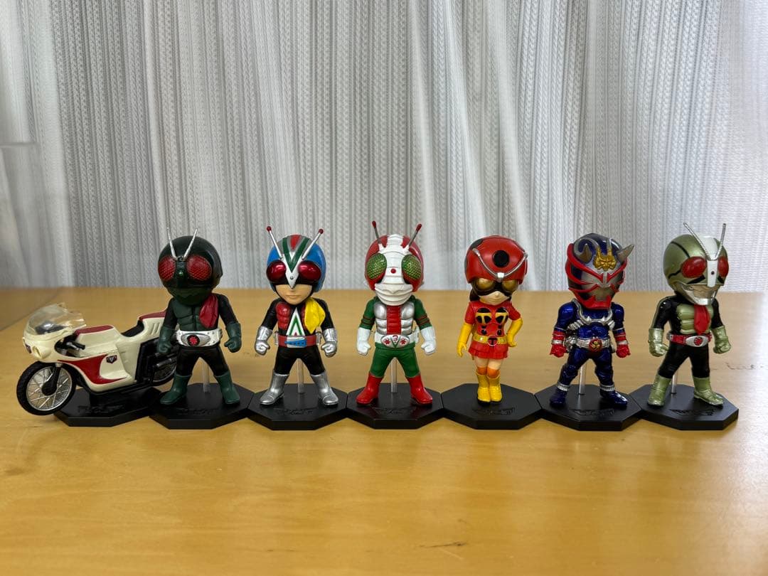 仮面ライダー フィギュアセット 13体＋バイク