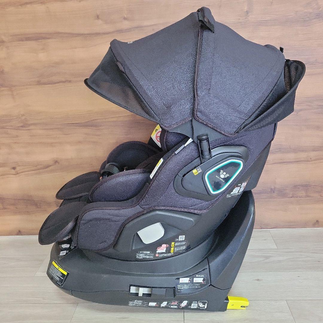 アップリカ チャイルドシート マモリラ ブラック 新生児対応 ISOFIX