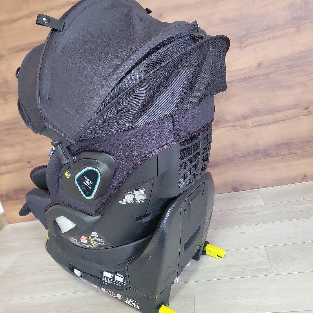アップリカ チャイルドシート マモリラ ブラック 新生児対応 ISOFIX
