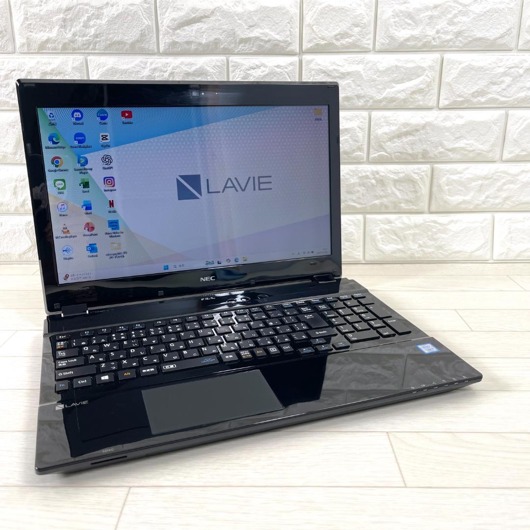 NEC LAVIE i3 新品SSD256G メモリ8 ノートパソコン オフィス