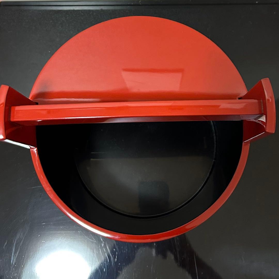 輪島塗朱手桶水指　茶碗茶道具懐石茶箱鵬雲斎坐忘斎淡々斎即中斎七事式水屋道具香合棗