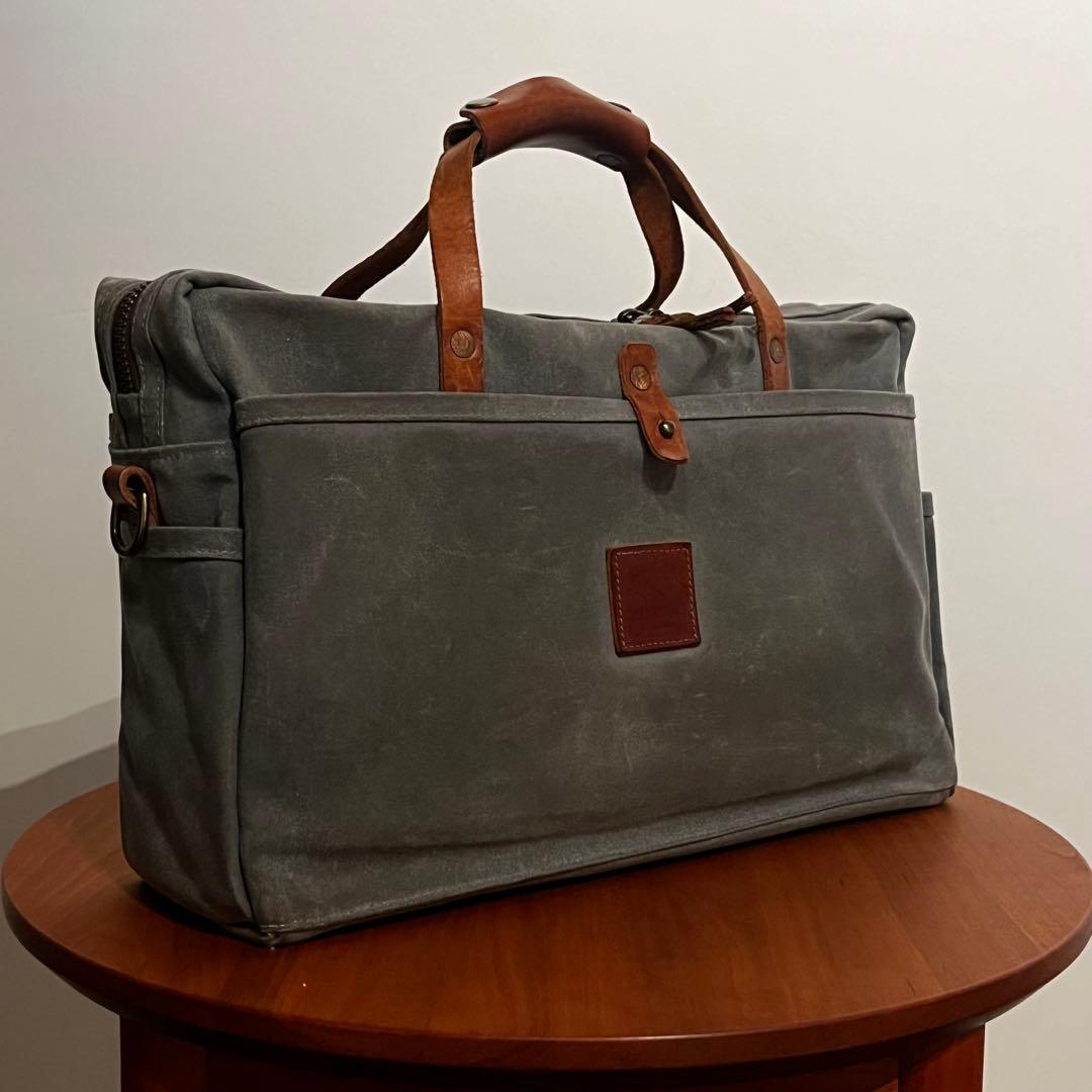 バッグ BRADLEY MOUNTAIN Waxed Canvas Briefcase