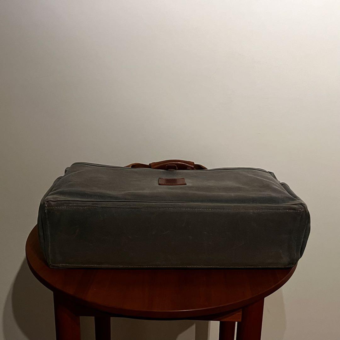 バッグ BRADLEY MOUNTAIN Waxed Canvas Briefcase