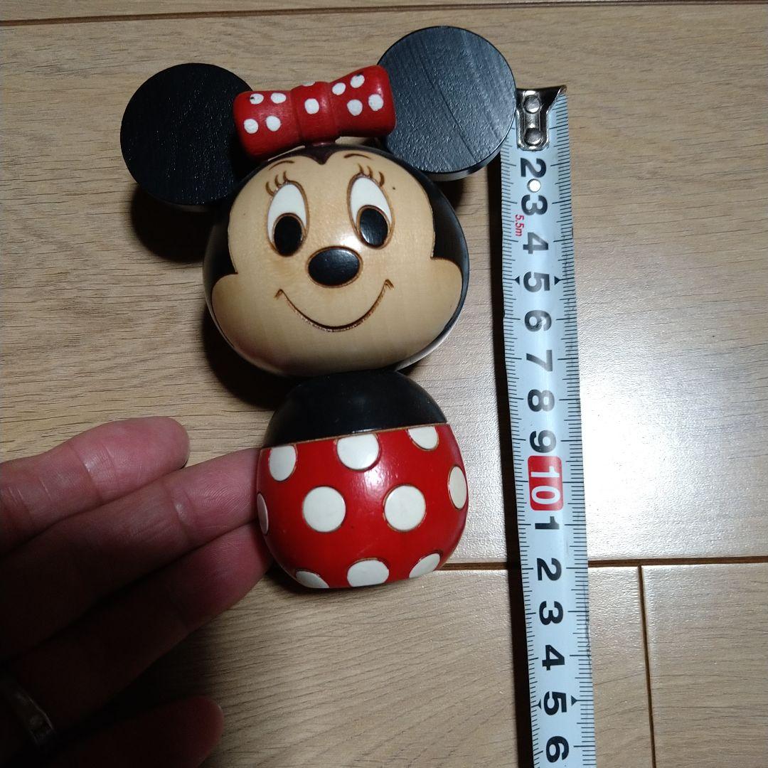 卯三郎こけし ミッキー ミニー2体セット