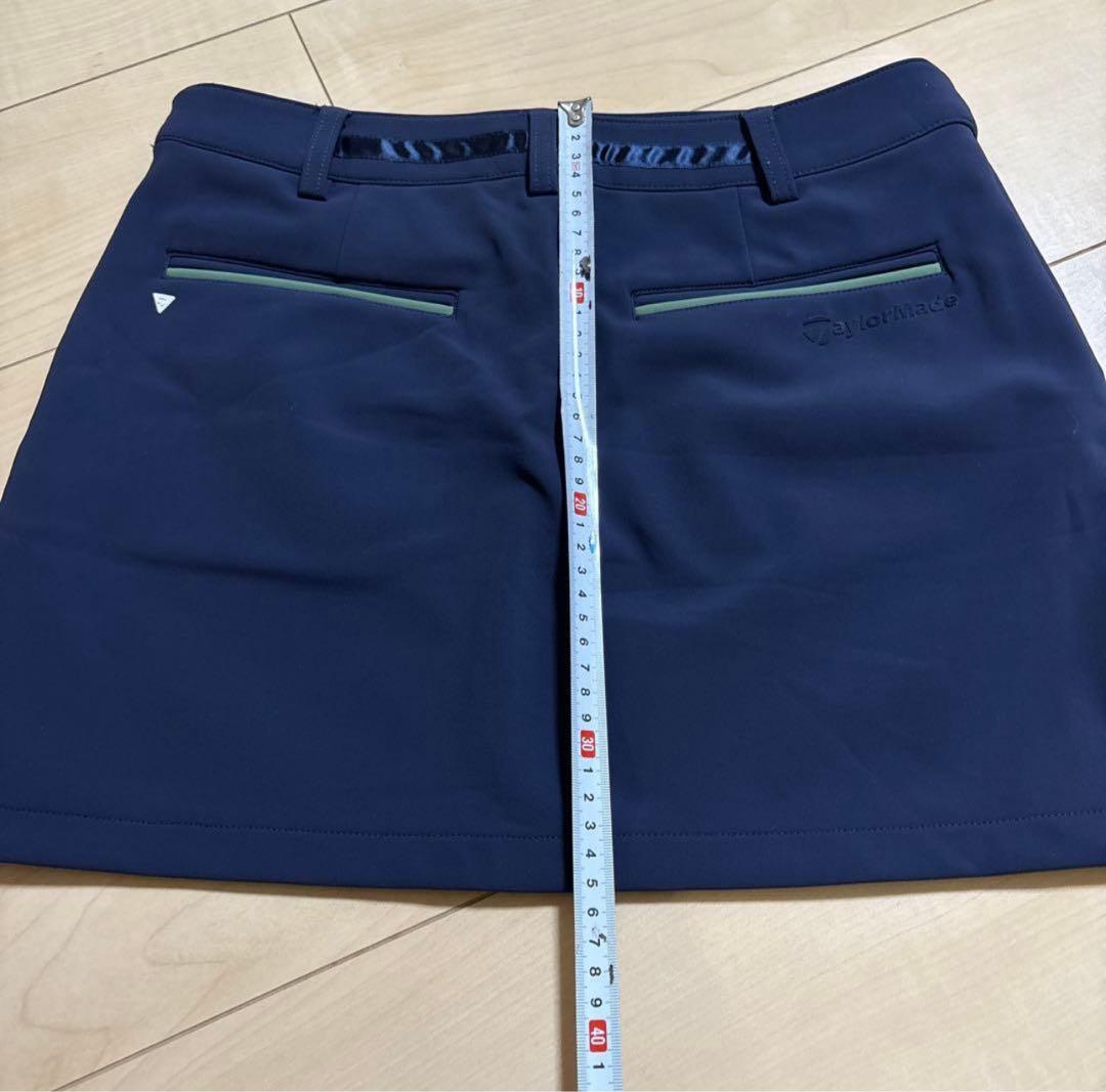 テーラーメイド　ゴルフ　中綿ジャケット　裏起毛厚手スカート　2点　L\M 紺色