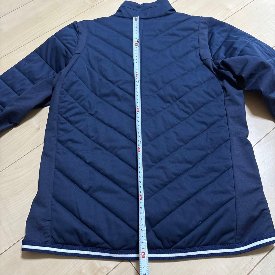 テーラーメイド　ゴルフ　中綿ジャケット　裏起毛厚手スカート　2点　L\M 紺色