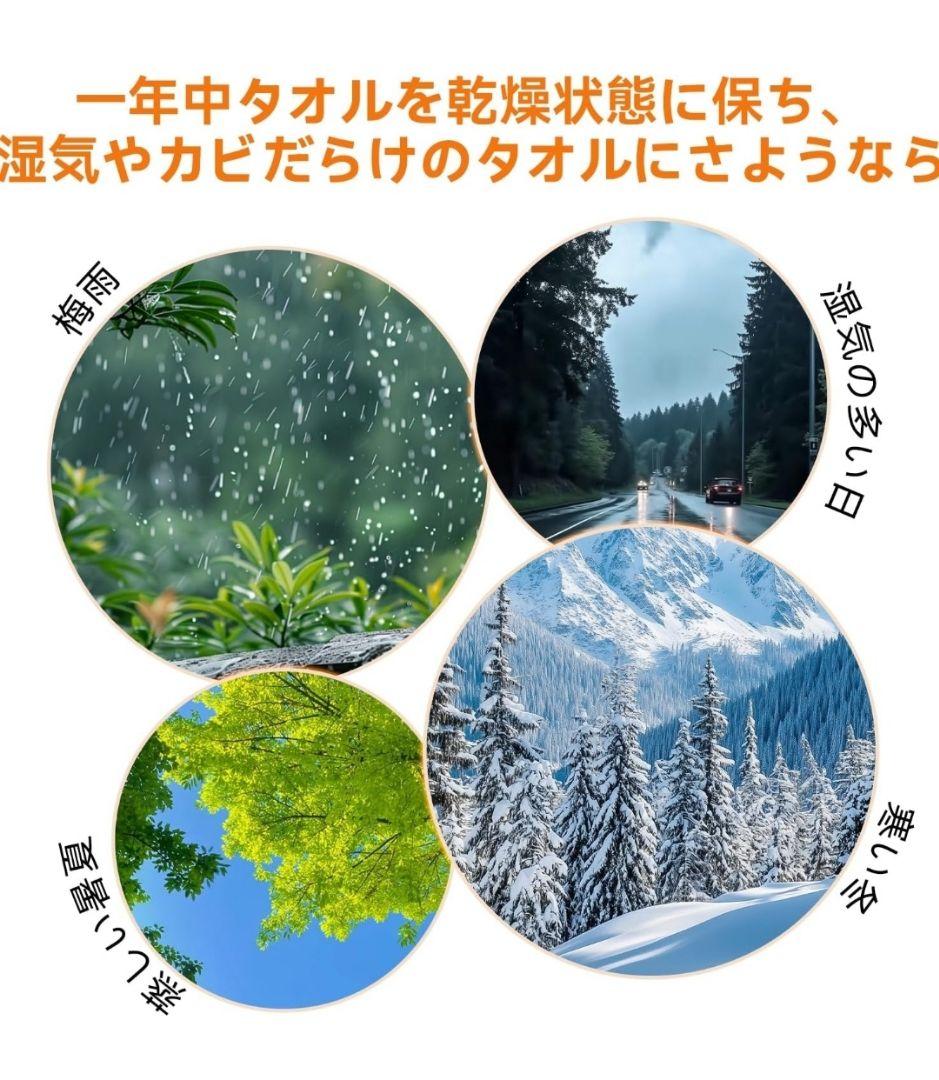 Sunrosa タオルウォーマー ステンレス 壁掛け式 ヒーター