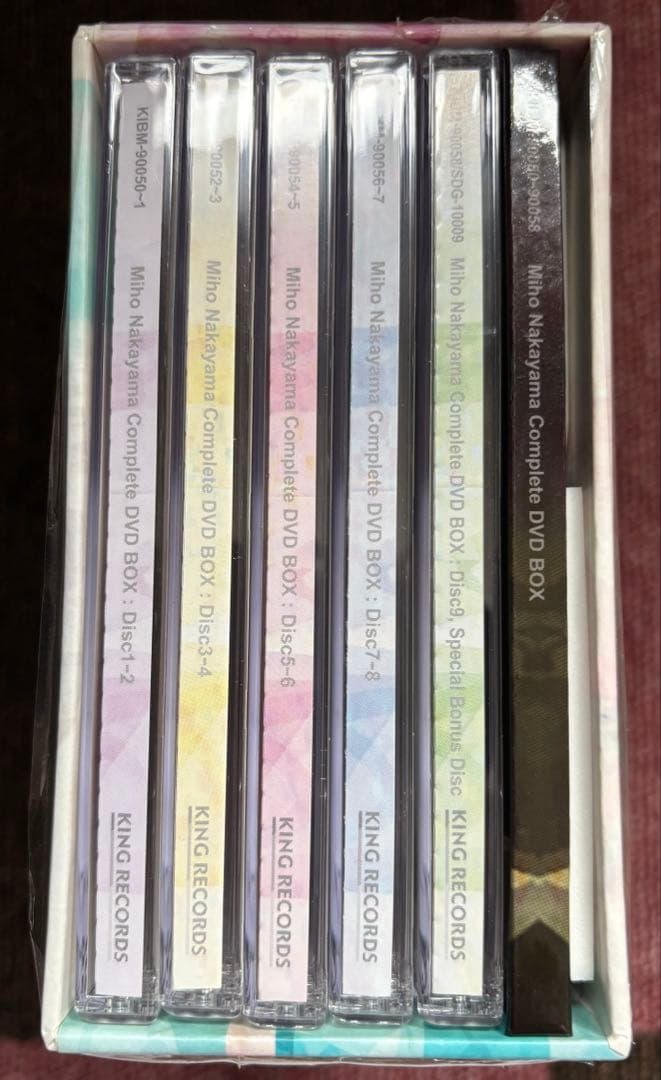 kirara　中山美穂　completeDVDBOX 美品　貴重品