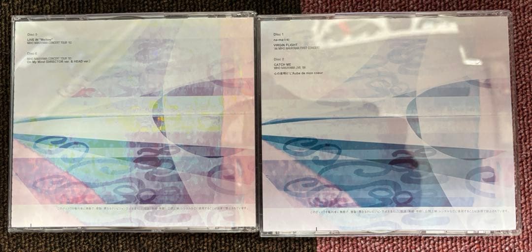 kirara　中山美穂　completeDVDBOX 美品　貴重品