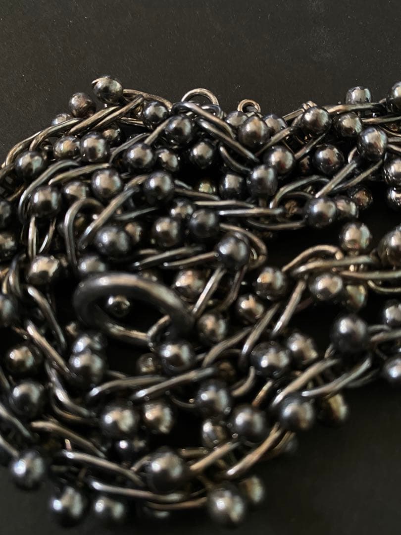 Vintage DNA チェーンリンク ネックレス シルバー925