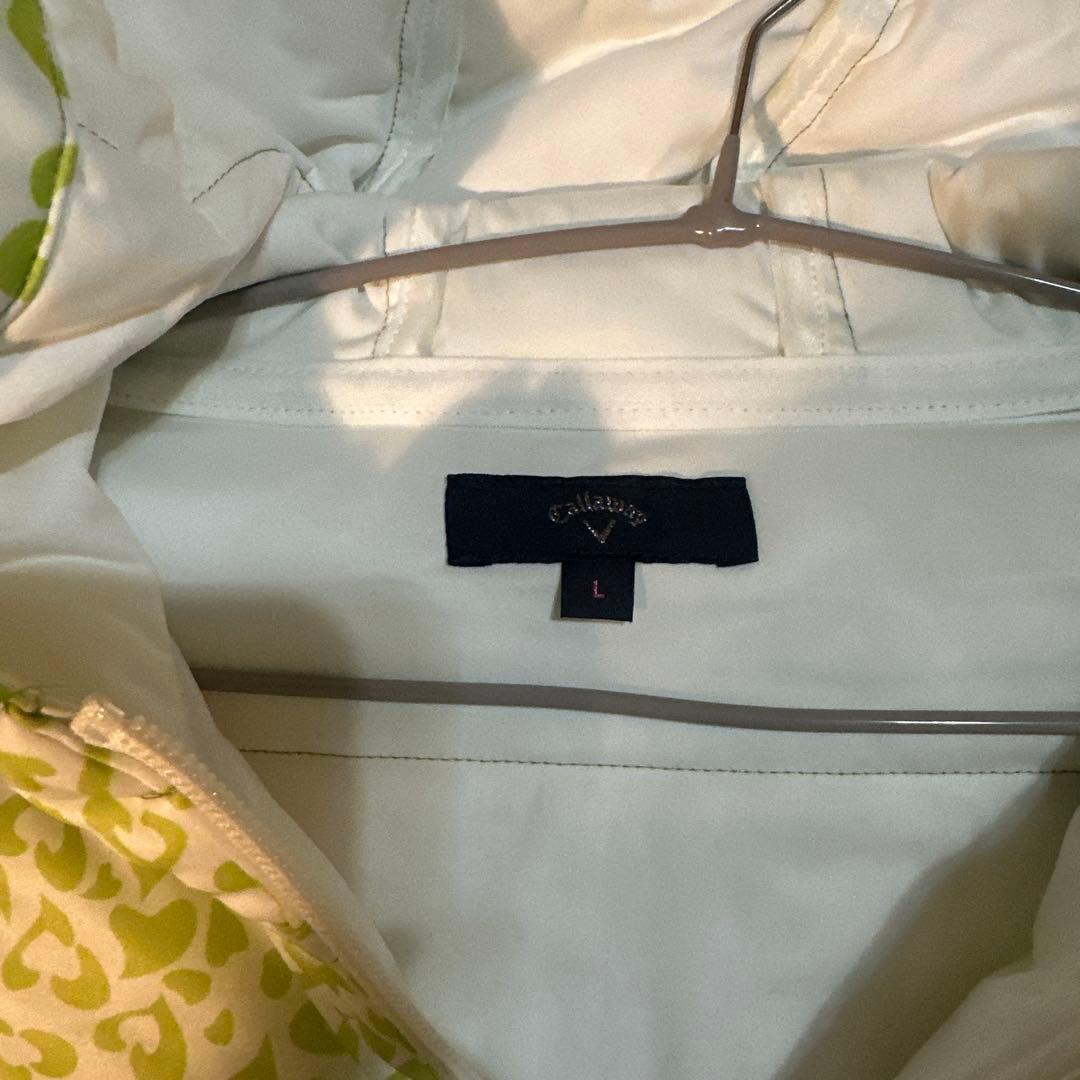 新品Callaway 幾何学模様 ダウンジャケット L