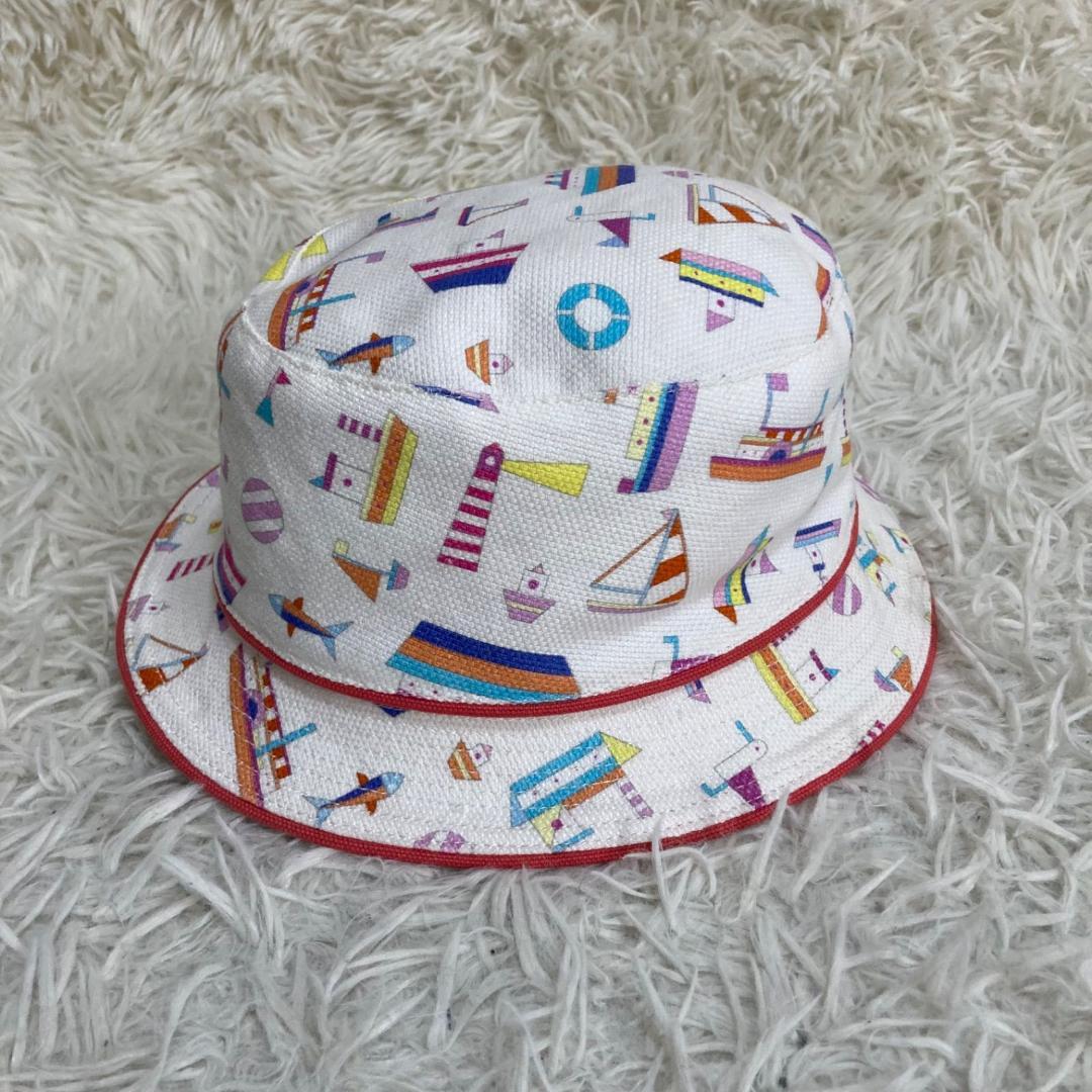 HERMES プティシャルティ ハット 子供用 キッズ サイズ52