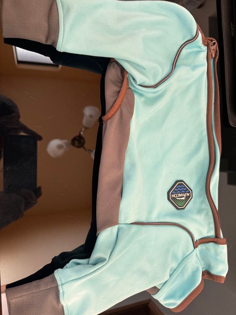 ALPHAICON 犬服 ダブルフルドッグガード1L ミントグリーン