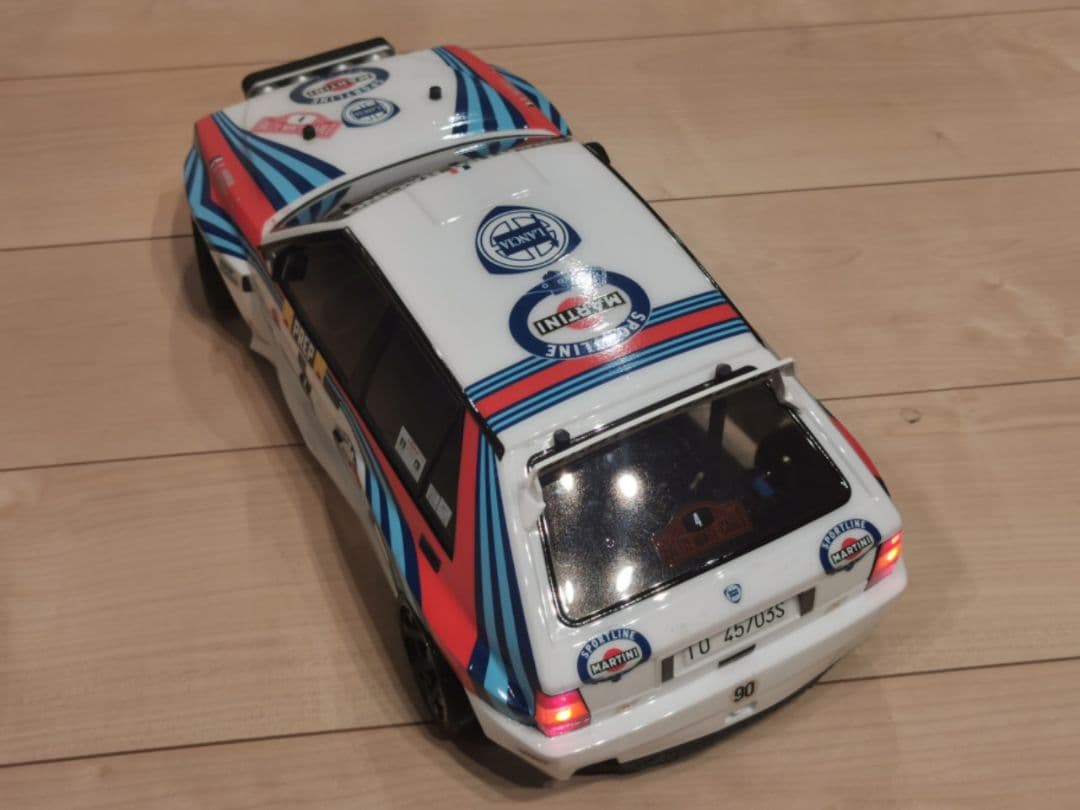 タミヤ ランチア デルタ インテグラーレ LED18灯 ボディ ラジコン RC