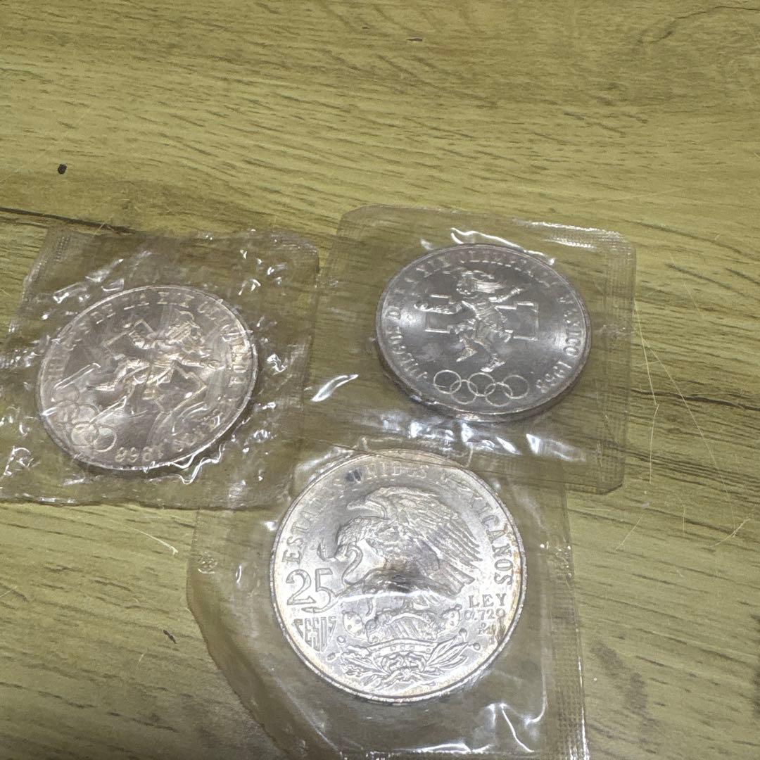 1984年オリンピック記念銀貨3枚セット