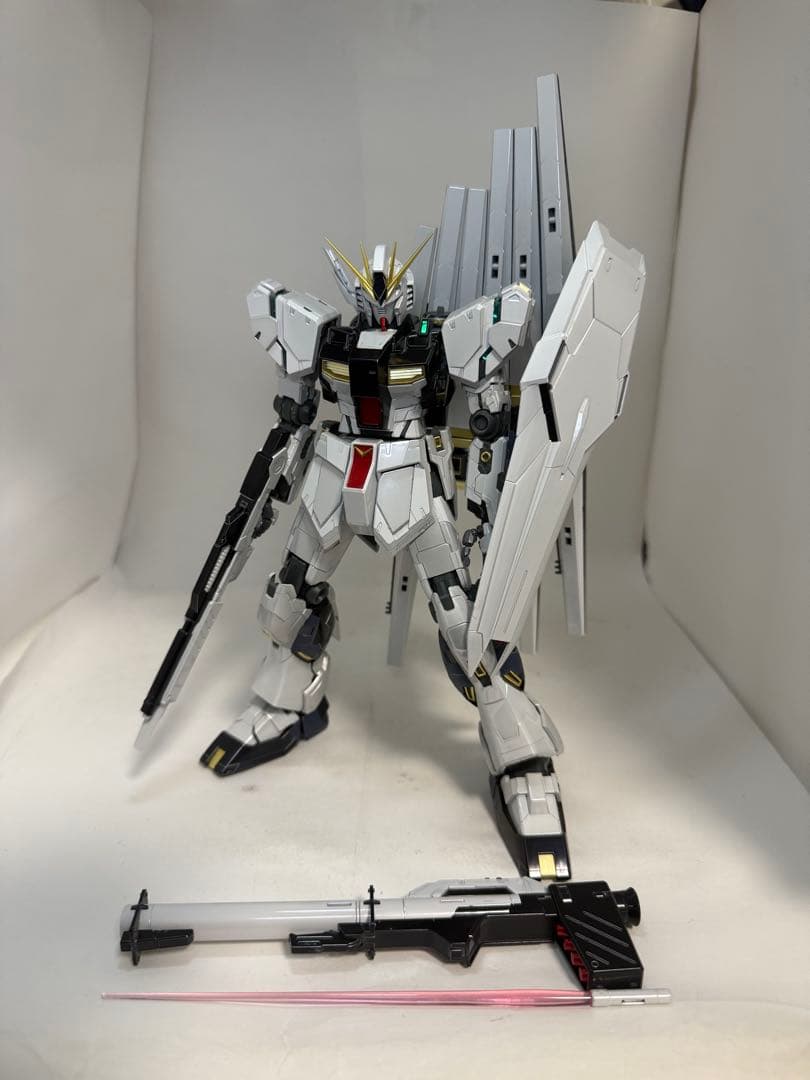 ニューガンダムMG ver.ka チタニウムフィニッシュver ガンプラ