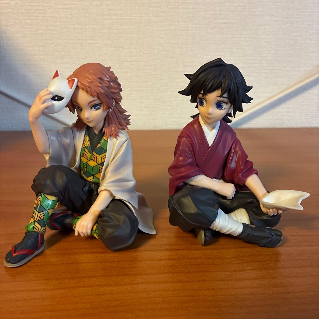 鬼滅の刃 一番くじ ～ふめつのきずな 弐～ A賞 冨岡義勇&錆兎フィギュア