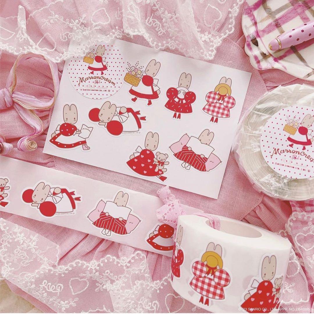 ARomantic　ロールシール　テープ　１０本セット　アロマンティック