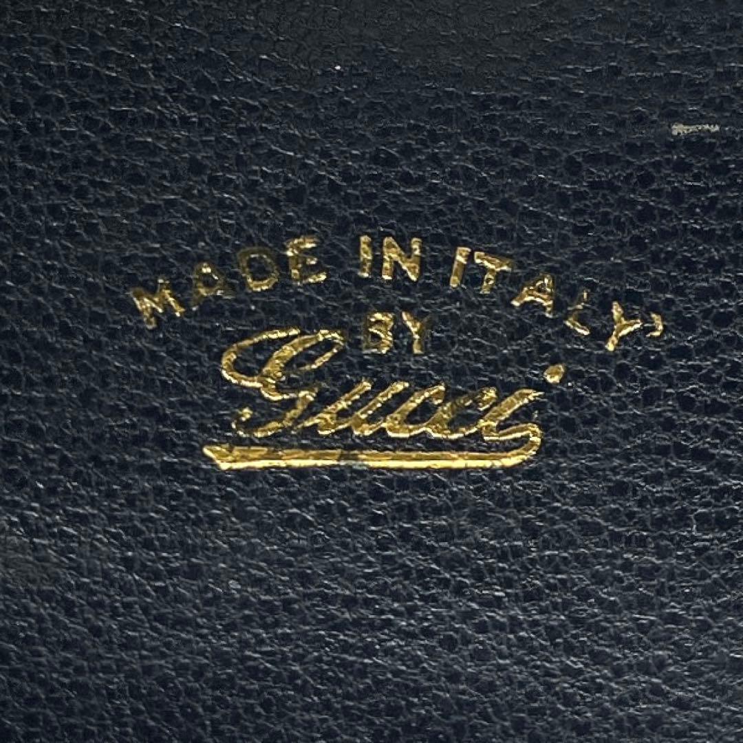 【OLD GUCCI】かっちりBox型　ミニショルダーバッグ　GG柄