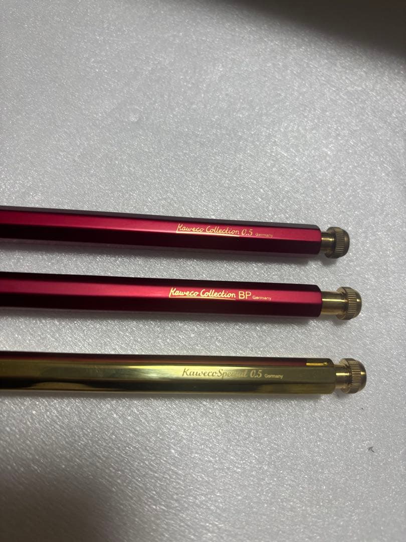 【貴重】Kaweco 3点、Aero 剛性感MAX シャーペン2点。