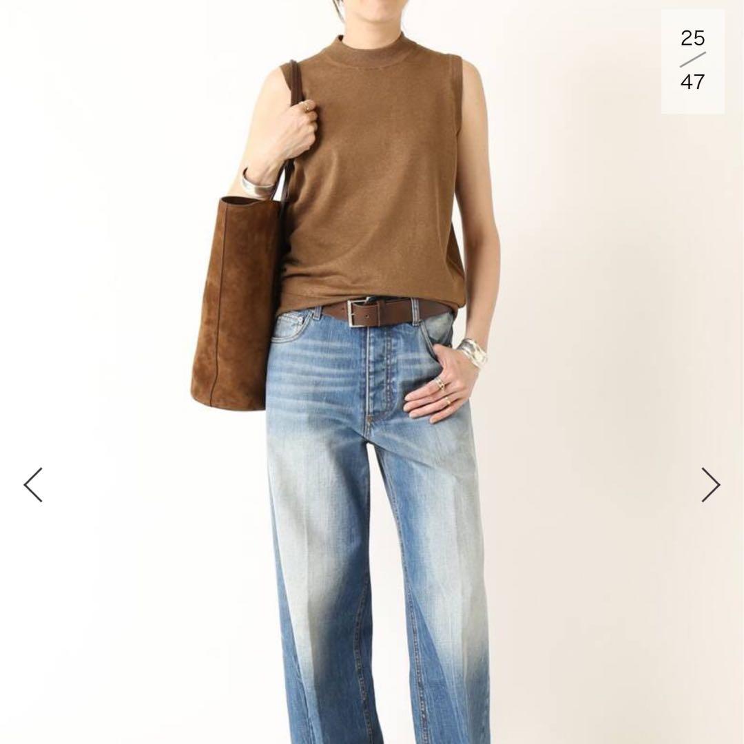 BRONZER RICH ノースリーブ ニット