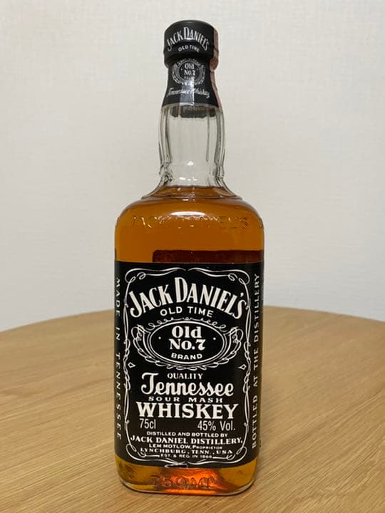 【旧ボトル】ジャックダニエル　ブラック （Old No.7）45%