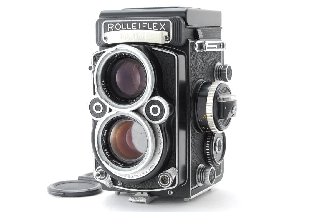 Rolleiflex 2.8f white face Planar 二眼レフ