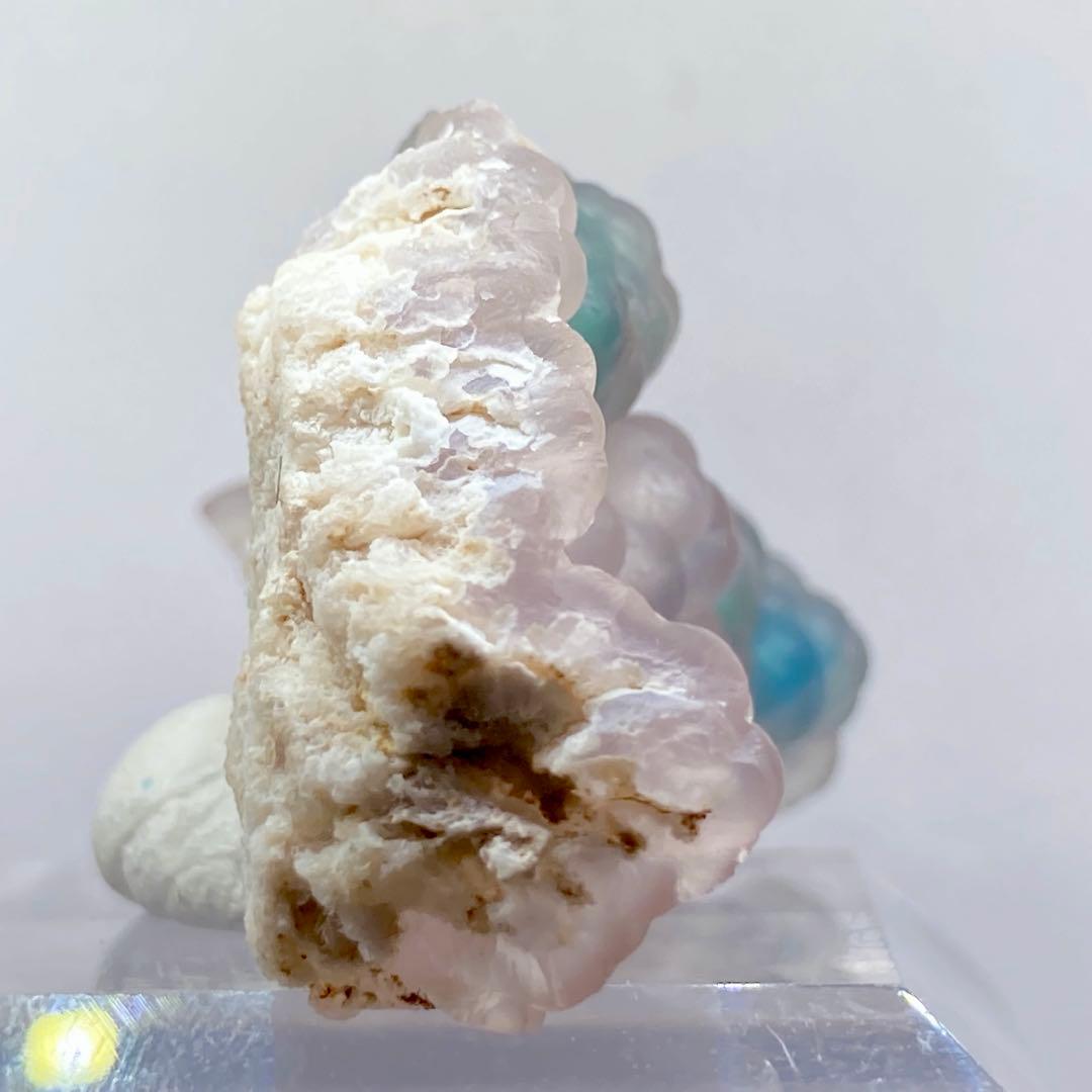 ポ*ー様 『2022年発見』　クリソコラインカルセドニー　原石　鉱物標本　天然石